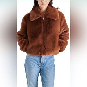NWT Steve Madden Faux Fur Jacket